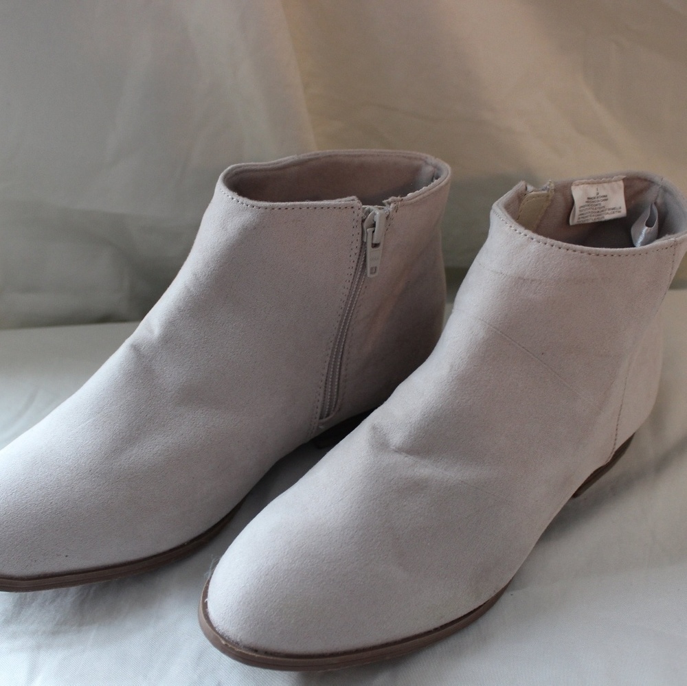 Sueded Ankle Booties